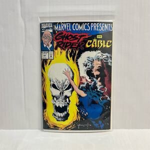 Marvel Comics Presents #97 (1992) Ghost Rider & Cable Sam Kieth Cover